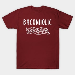 Baconholic - Funny Keto T-Shirt